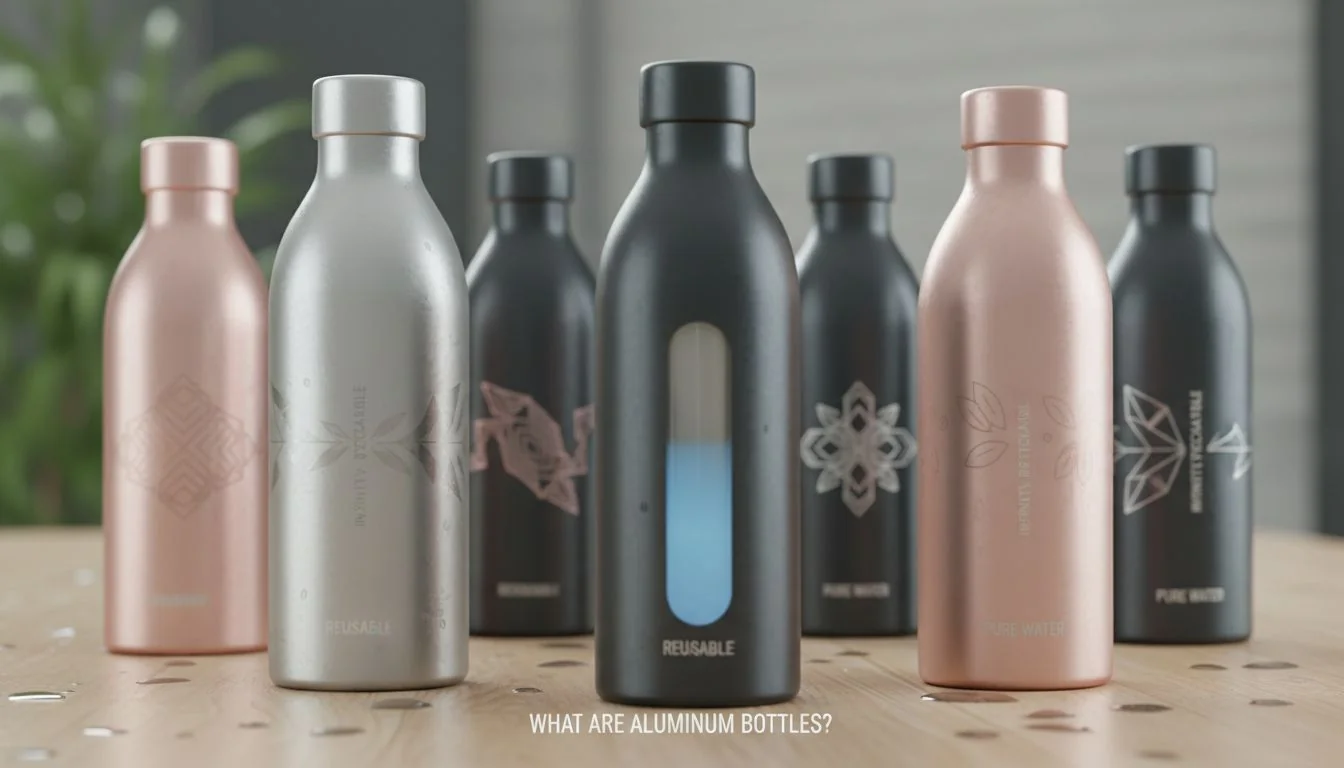 custom aluminium bottles for packaging